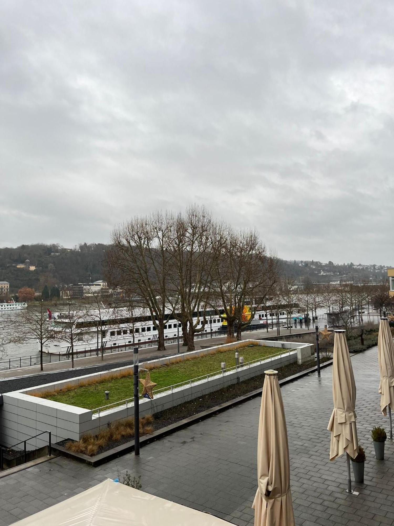 Rheinpanorama Suite Mit Balkon Кобленц Экстерьер фото